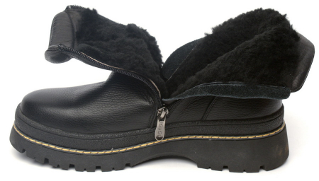 ЖЕНСКИЕ БОТИНКИ НАТУРАЛЬНАЯ КОЖА НАТУРАЛЬНЫЙ МЕХ GUGU ГЕРМАНИЯ