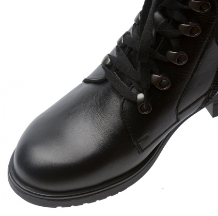 ЖЕНСКИЕ БОТИНКИ НАТУРАЛЬНАЯ КОЖА / ШЕРСТЬ МАРКО БЕЛАРУСЬ