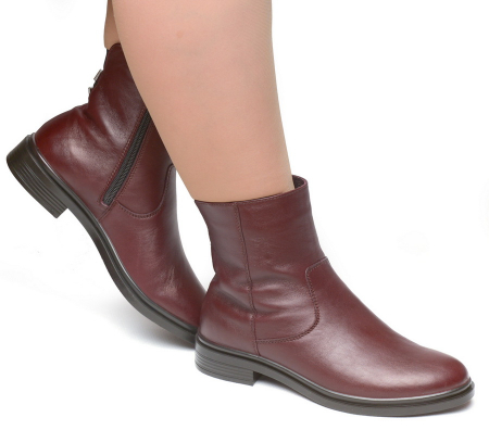 ЖЕНСКИЕ БОТИНКИ НАТУРАЛЬНАЯ КОЖА / БАЙКА МАРКО БЕЛАРУСЬ