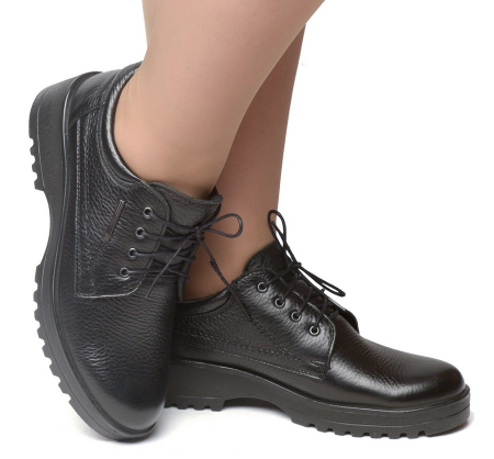 ЖЕНСКИЕ ПОЛУБОТИНКИ НАТУРАЛЬНАЯ КОЖА / БАЙКА МАРКО БЕЛАРУСЬ