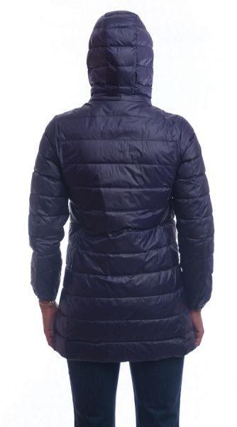 ЖЕНСКАЯ УЛЬТРАЛЁГКАЯ ПУХОВАЯ КУРТКА ДЛИННАЯ  L(42)-7XL(56) BINIFOOT/BNF