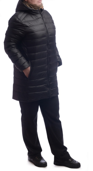 УЛЬТРАЛЕГКАЯ ПУХОВАЯ КУРТКА УДЛИНЕННАЯ L(46)-8XL(62)