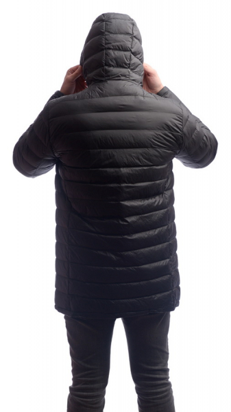 УЛЬТРАЛЕГКАЯ ПУХОВАЯ КУРТКА УДЛИНЕННАЯ L(46)-8XL(62)