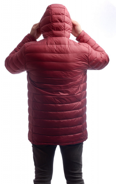 УЛЬТРАЛЕГКАЯ ПУХОВАЯ КУРТКА УДЛИНЕННАЯ L(46)-8XL(62)