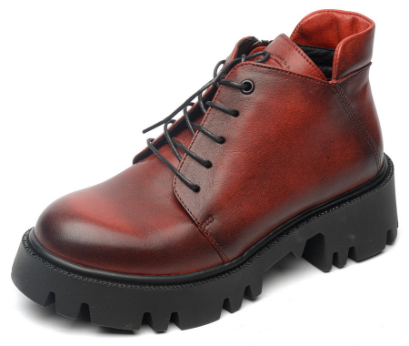 ЖЕНСКИЕ БОТИНКИ НАТУРАЛЬНАЯ КОЖА / БАЙКА CORVETTO ИТАЛИЯ