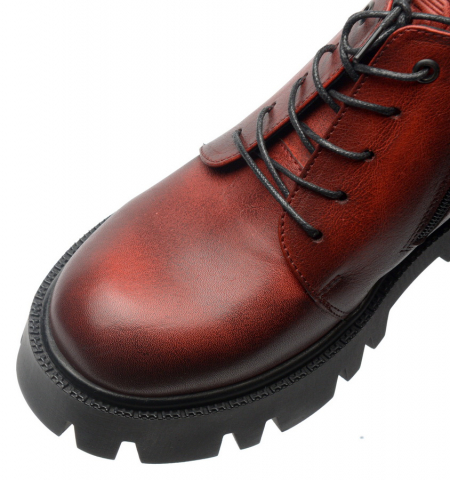 ЖЕНСКИЕ БОТИНКИ НАТУРАЛЬНАЯ КОЖА / БАЙКА CORVETTO ИТАЛИЯ