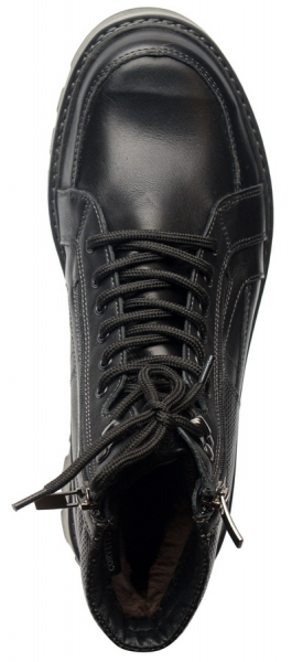 МУЖСКИЕ БОТИНКИ НАТУРАЛЬНАЯ КОЖА / НАТУРАЛЬНЫЙ МЕХ CORVETTO