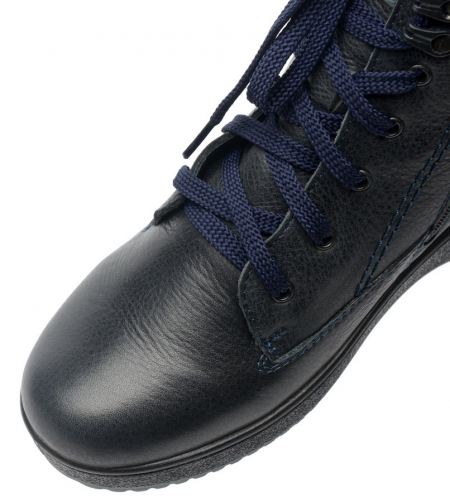 ЖЕНСКИЕ ПОЛУСАПОГИ НАТУРАЛЬНАЯ КОЖА / ШЕРСТЬ РОСВЕСТ РОССИЯ