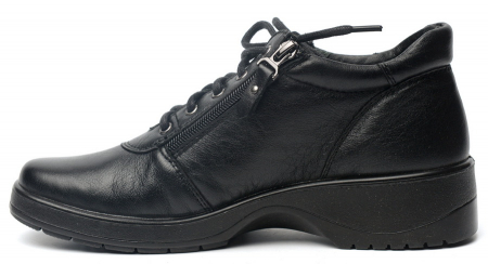 ЖЕНСКИЕ ПОЛУБОТИНКИ НАТУРАЛЬНАЯ КОЖА / БАЙКА РОСВЕСТ РОССИЯ