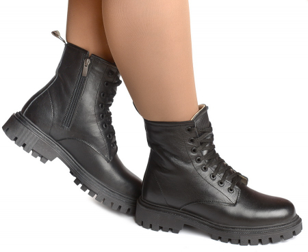 ЖЕНСКИЕ БОТИНКИ НАТУРАЛЬНАЯ КОЖА / ШЕРСТЬ CORVETTO ИТАЛИЯ