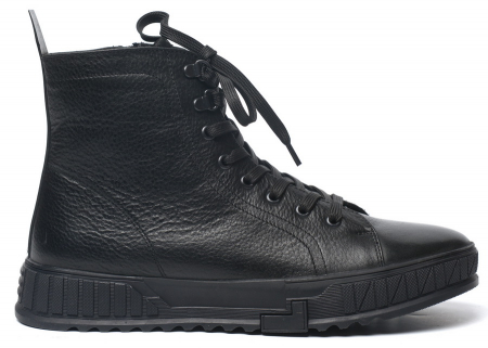 МУЖСКИЕ БОТИНКИ НАТУРАЛЬНАЯ КОЖА / ШЕРСТЬ CORVETTO