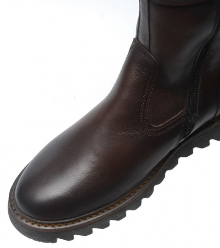 МУЖСКИЕ САПОГИ НАТУРАЛЬНАЯ КОЖА / НАТУРАЛЬНЫЙ МЕХ CORVETTO