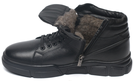 МУЖСКИЕ БОТИНКИ НАТУРАЛЬНАЯ КОЖА / ШЕРСТЬ CORVETTO