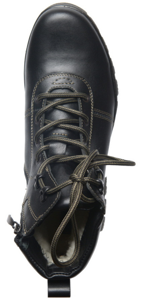 МУЖСКИЕ БОТИНКИ НАТУРАЛЬНАЯ КОЖА / ШЕРСТЬ РОСВЕСТ РОССИЯ