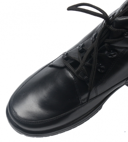 МУЖСКИЕ БОТИНКИ НАТУРАЛЬНАЯ КОЖА / ШЕРСТЬ РОСВЕСТ РОССИЯ