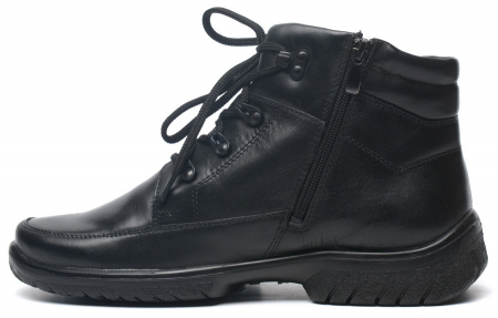 МУЖСКИЕ БОТИНКИ НАТУРАЛЬНАЯ КОЖА / ШЕРСТЬ РОСВЕСТ РОССИЯ