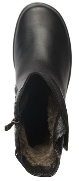 ЖЕНСКИЕ ПОЛУСАПОГИ НАТУРАЛЬНАЯ КОЖА / ШЕРСТЬ РОСВЕСТ РОССИЯ