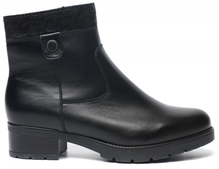 ЖЕНСКИЕ БОТИНКИ НАТУРАЛЬНАЯ КОЖА / ШЕРСТЬ МАРКО БЕЛАРУСЬ