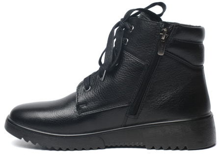 ЖЕНСКИЕ БОТИНКИ НАТУРАЛЬНАЯ КОЖА  / ШЕРСТЬ МАРКО БЕЛАРУСЬ