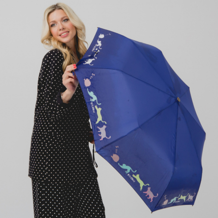 ЗОНТ ПРЕМИУМ ЖЕНСКИЙ ПРОЯВЛЯЮЩИЙСЯ РИСУНОК АВТОМАТ FLIORAJ