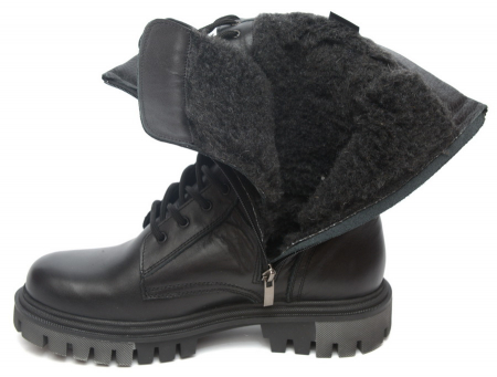 МУЖСКИЕ БЕРЦЫ НА МОЛНИИ НАТУРАЛЬНАЯ КОЖА / ШЕРСТЬ CORVETTO