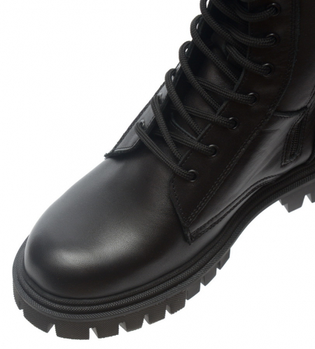 ЖЕНСКИЕ БЕРЦЫ НА МОЛНИИ НАТУРАЛЬНАЯ КОЖА / ШЕРСТЬ CORVETTO