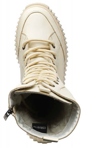 ЖЕНСКИЕ САПОГИ НАТУРАЛЬНАЯ КОЖА / ШЕРСТЬ CORVETTO ИТАЛИЯ