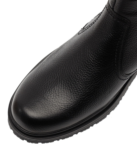 МУЖСКИЕ БОТИНКИ НАТУРАЛЬНАЯ КОЖА / ШЕРСТЬ РОСВЕСТ РОССИЯ