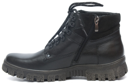 МУЖСКИЕ БОТИНКИ НАТУРАЛЬНАЯ КОЖА / ШЕРСТЬ РОСВЕСТ РОССИЯ