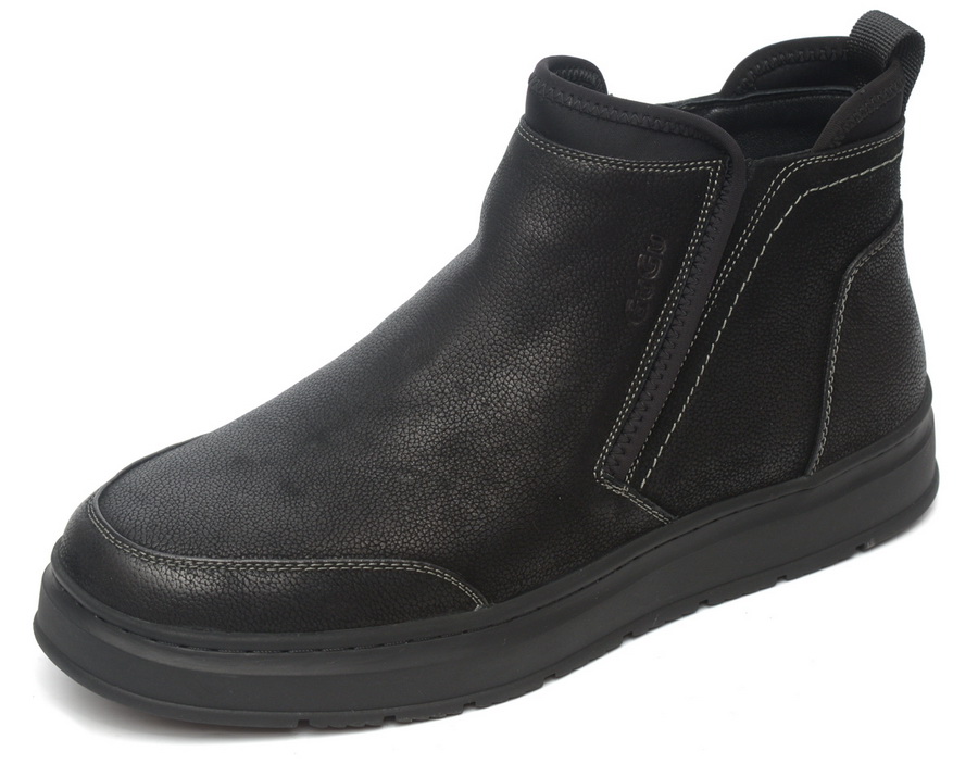 Мужские ботинки натуральная кожа / натуральный мех Gugu Германия код ...