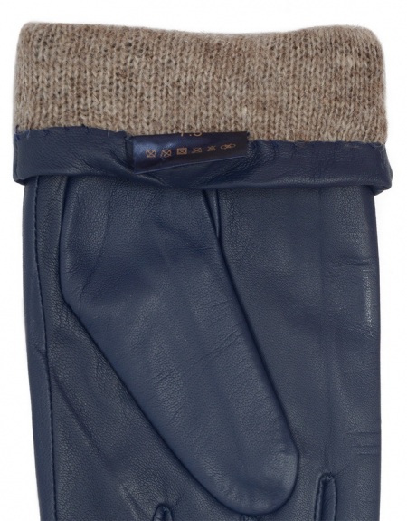 ЖЕНСКИЕ ПЕРЧАТКИ НАТУРАЛЬНАЯ КОЖА ОВЧИНА / ШЕРСТЬ NICE TON