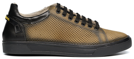 МУЖСКИЕ КРОССОВКИ НАТУРАЛЬНАЯ КОЖА (НУБУК) CORVETTO ИТАЛИЯ