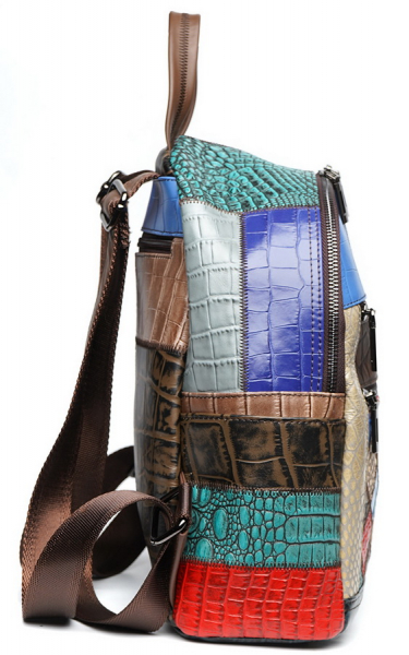 ЖЕНСКИЙ РЮКЗАК НАТУРАЛЬНАЯ КОЖА KIKILOK КОРЕЯ