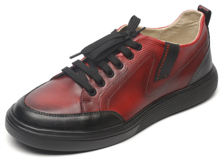 МУЖСКИЕ КРОССОВКИ НАТУРАЛЬНАЯ КОЖА CORVETTO ИТАЛИЯ