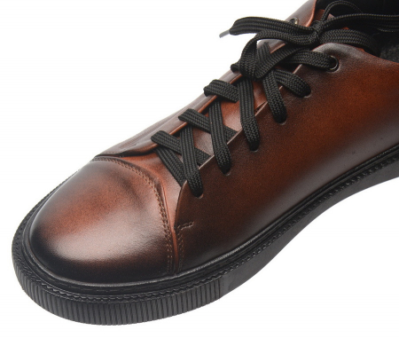 МУЖСКИЕ КЕДЫ НАТУРАЛЬНАЯ КОЖА CORVETTO ИТАЛИЯ