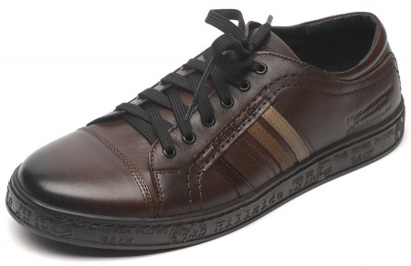 МУЖСКИЕ ПОЛУБОТИНКИ ПОЛУСПОРТ НАТУРАЛЬНАЯ КОЖА CORVETTO ИТАЛИЯ