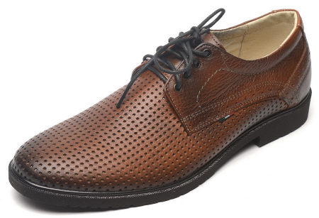 МУЖСКИЕ ТУФЛИ ЛЕТНИЕ НАТУРАЛЬНАЯ КОЖА CORVETTO ИТАЛИЯ