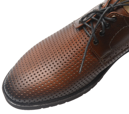 МУЖСКИЕ ТУФЛИ ЛЕТНИЕ НАТУРАЛЬНАЯ КОЖА CORVETTO ИТАЛИЯ