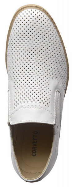 МУЖСКИЕ ТУФЛИ ЛЕТНИЕ НАТУРАЛЬНАЯ КОЖА CORVETTO ИТАЛИЯ