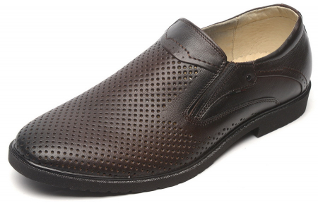 МУЖСКИЕ ТУФЛИ ЛЕТНИЕ НАТУРАЛЬНАЯ КОЖА CORVETTO ИТАЛИЯ