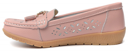 ЖЕНСКИЕ МОКАСИНЫ НАТУРАЛЬНАЯ КОЖА BINIFOOT/BNF ТАЙВАНЬ