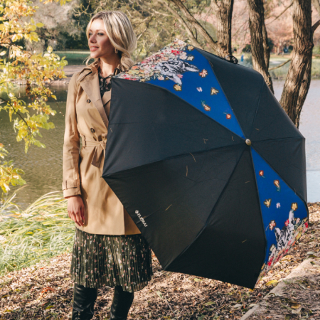 ЗОНТ ЖЕНСКИЙ ПРЕМИУМ АВТОМАТ FLIORAJ