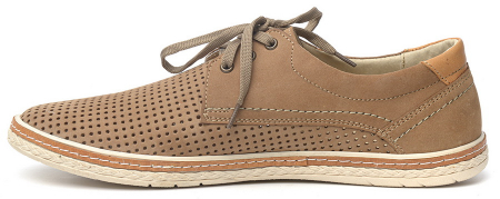 МУЖСКИЕ ТУФЛИ ЛЕТНИЕ НАТУРАЛЬНАЯ КОЖА (НУБУК) CORVETTO ИТАЛИЯ