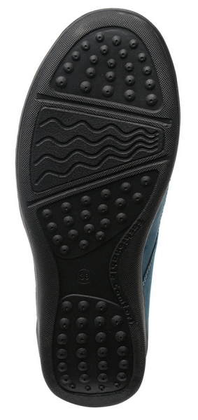 ЖЕНСКИЕ ТУФЛИ НАТУРАЛЬНАЯ КОЖА (НУБУК) + СПЕЦТЕКСТИЛЬ CORVETTO