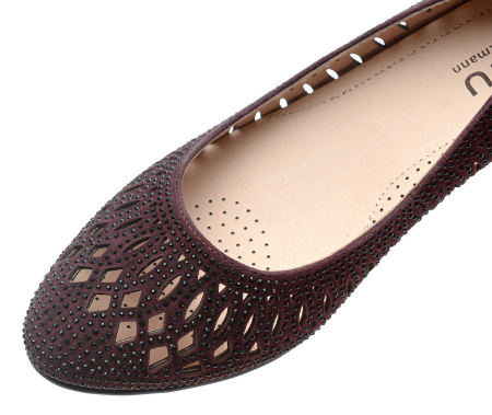 ЖЕНСКИЕ ТУФЛИ НАТУРАЛЬНАЯ КОЖА (ВЕЛЮР) GUGU ГЕРМАНИЯ