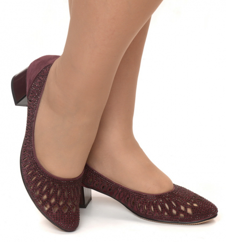 ЖЕНСКИЕ ТУФЛИ НАТУРАЛЬНАЯ КОЖА (ВЕЛЮР) GUGU ГЕРМАНИЯ