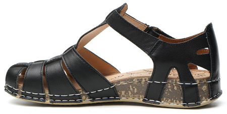 ЖЕНСКИЕ БОСОНОЖКИ НАТУРАЛЬНАЯ КОЖА GUGU ГЕРМАНИЯ