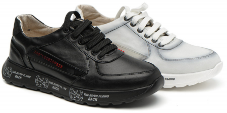 МУЖСКИЕ КРОССОВКИ НАТУРАЛЬНАЯ КОЖА CORVETTO ИТАЛИЯ