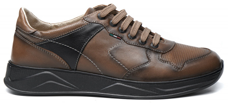 МУЖСКИЕ КРОССОВКИ НАТУРАЛЬНАЯ КОЖА CORVETTO ИТАЛИЯ