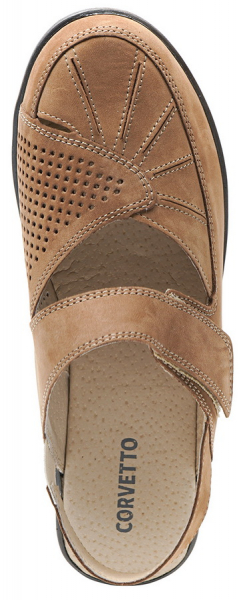 ЖЕНСКИЕ БОСОНОЖКИ НАТУРАЛЬНАЯ КОЖА CORVETTO